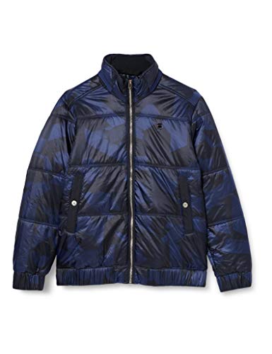 G-STAR RAW Meefic Quilted Jkt Chaqueta, Imperial Blue Tabe C361-b796-Tablero de Camuflaje, XS para Hombre