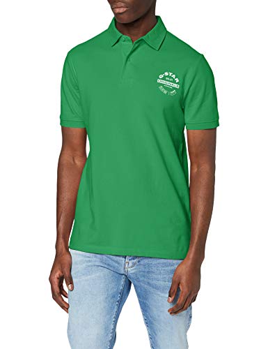 G-STAR RAW Memula Originals Polo, Verde (Training Green 5864-1520), M para Hombre