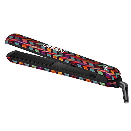 GAMA ITALY PROFESSIONAL Urban Chev - Plancha para el pelo, temperatura siempre ideal 220° C, placas en turmalina