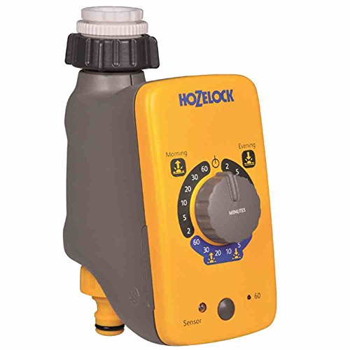 Hozelock Programador de riego Sensor Controller 2212 0000-Programador, Amarillo, 0.85x13.5x21.6 cm