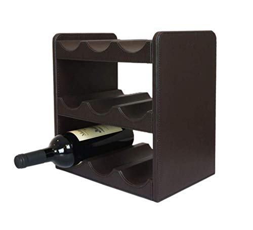 KELITINAus Vino de 3 Niveles de Alenamiento en Rack Rack de Cocina Sistema Del Vino Colección Cremallera 9 Embotella el Estante