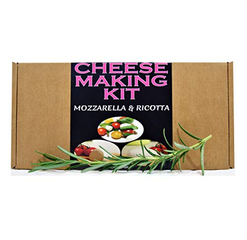 Kit para hacer queso mozzarella y ricotta, un gran regalo, presente para todas las ocasiones contiene cuajo