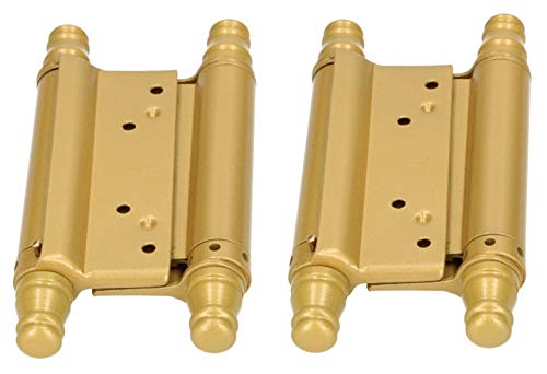 KOTARBAU 5907465906678 Bisagra para puerta de p, Oro, 100 mm