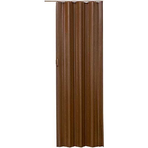 LD Puerta plegable de plástico PVC, 80 x 203 cm