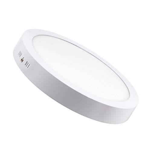 LEDKIA LIGHTING Plafón LED 24W Circular Blanco Neutro 4000K - 4500K