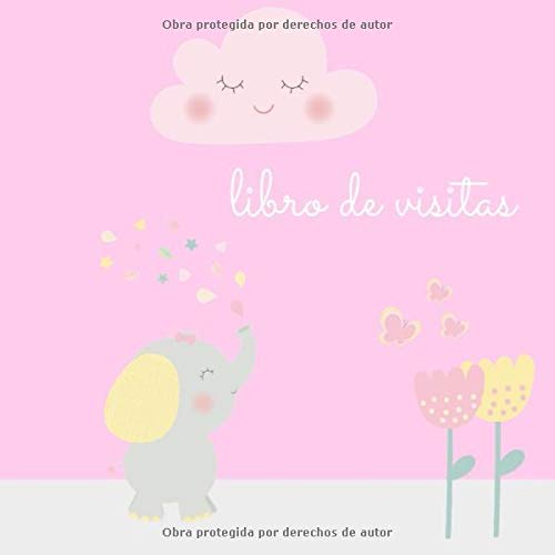 Libro de visitas: Libro de visitas para baby shower I primer cumpleaños I libro de visitas para cumpleaños de niños I libro de regalos I libro ... I 21.59cm x 21.59cm I 80 páginas en blanco