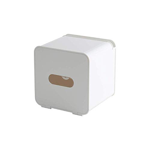 LMHSG Caja de Papel higiénico Gratis PUNZANDO A Prueba de Agua Cuarto de baño Caja de pañuelo de Inodoro Bandeja de Papel higiénico Colgante Mano Cartón Roll Bandeja Tissue Box