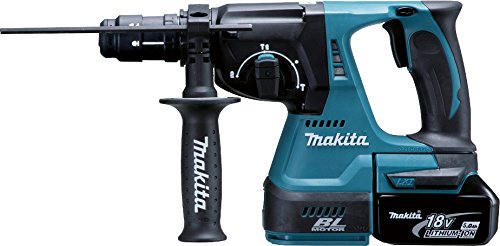 MAKITA 0088381686204 Martillo Ligero, 4.7 W, 18 V, Negro, Con 2x baterías 5,0 Ah