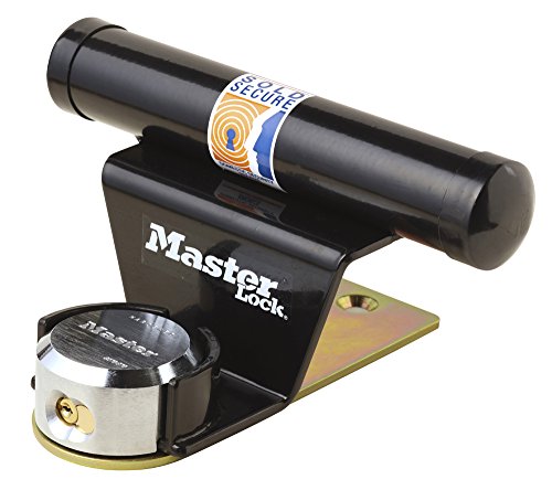 Master Lock 1488EURDAT Candado Garaje [Certificado] [Universal] 1488EURDAT-Cerraduras para Puerta de Garage basculante con Cerradura de Llave, Multicolor, Talla única