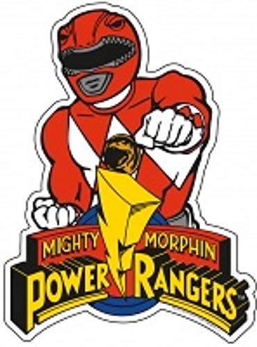 Mighty Morphin Power Rangers Ranger Rojo Pegatina