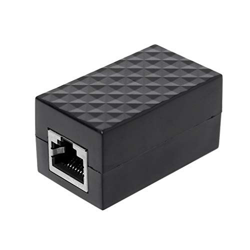 MINGSTORE Pararrayos Adaptador RJ-45 Protector de sobretensión Ethernet Dispositivo de protección de Red