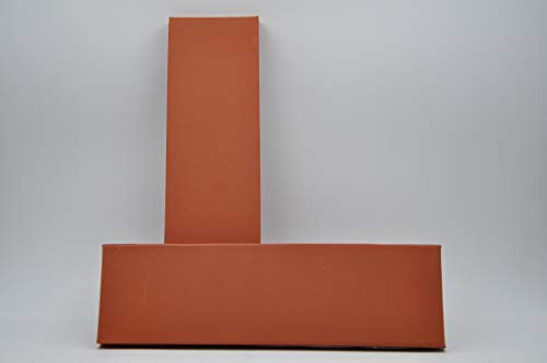 Mora PLAROJL215 Plaqueta decorativa de Ladrillo color rojo 215x13x65 mm