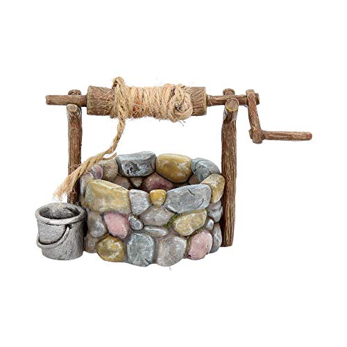 Nemesis Now Wishing Well - Figura Decorativa (12,5 cm), Color marrón