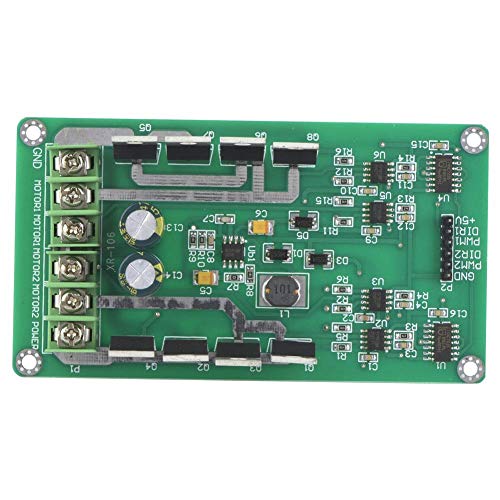 NITRIP Placa de módulo de Controlador de Motor Dual Chip H-Bridge DC CCF3205 MOSFET 3-36V 10A 30A