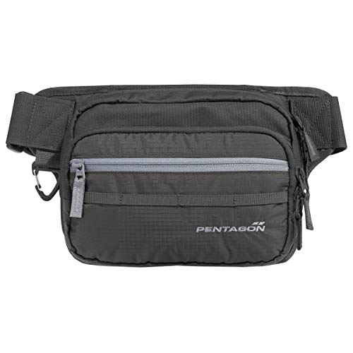 Pentagon Runner Ocultamiento Bolsa Negro