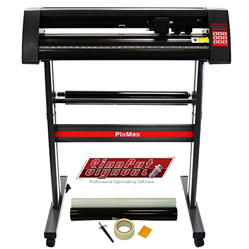 PixMax - Plotter de Corte de Vinilo 72cm, Software SignCut Pro y Kit para Weeding