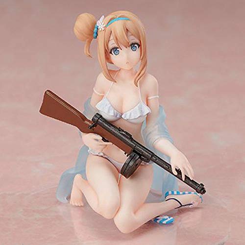 QHYZRV Anime Hermosa niña Figura Chicas Frente línea de Verano Noche Somi Premium Modelo Imagen Modelo Juguete muñeca Regalo Estatua Escultura Altura 9 cm