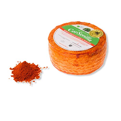 Queso Curado de Cabra al Pimentón (700 grs.) CORSEVILLA