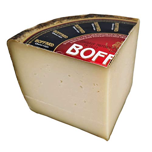 Queso de Oveja Viejo Boffard Reserva - Queso Curado - Elaborado con leche cruda de Oveja - Peso Aproximado 800 gramos - Queso Viejo de Oveja