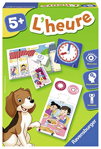 Ravensburger- L'heure, Multicolor (24072)