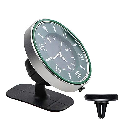 Reloj de cuarzo para coche con soporte magnético compatible con Opel Benz BMW, Audi, Volkswagen, Honda, Ford, Toyota, Peugeot.