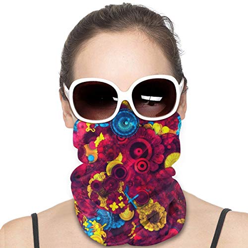 RIPO - Bandanas de protección UV, unisex, con protección UV, para la cabeza, UPF 50+