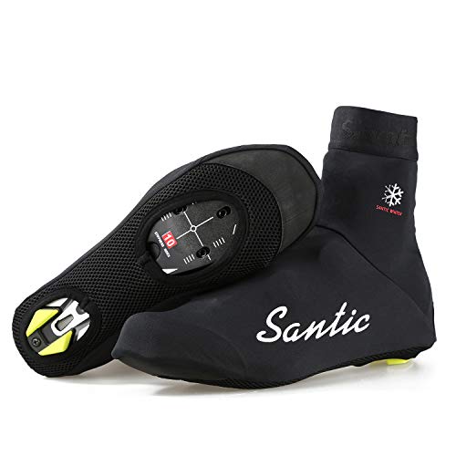 Santic Cubrezapatillas Ciclismo MTB Cubrezapatillas Bicicleta Invierno Cubrezapatos Ciclismo sin Fleece adentro M 41-42