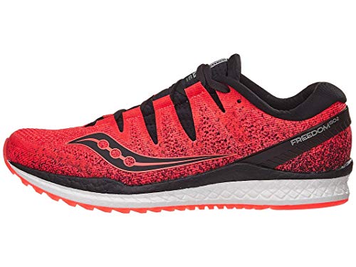 Saucony Freedom ISO 2, Zapatillas de Entrenamiento Hombre, Rojo (Vizired/Black 035), 44.5 EU