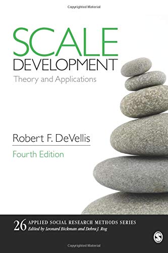 Scale Development: Theory and Applications: 26 (Applied Social Research Methods)