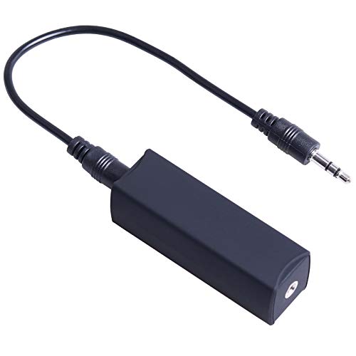 Seatecks Aislador de ruido de bucle de tierra del bucle de tierra Filtro de ruido del parlante del coche con el cable de audio de 3.5mm Jack para el audio para el automóvil, sistema estéreo doméstico