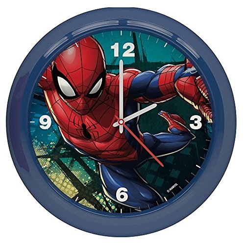 Star Reloj de Pared Spiderman Marvel CM. 25,5- 45452BLU