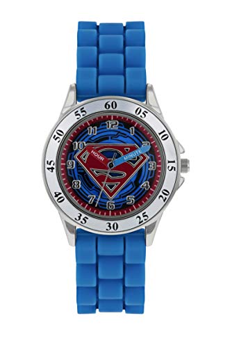 Superman Reloj Analógico para Niños de Cuarzo con Correa en Caucho SUP9227