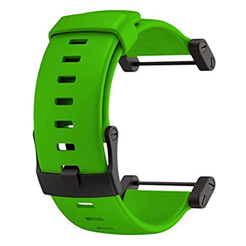 Suunto Core Green Rubber Strap Correa para Relojes, Unisex, Verde, Talla Única