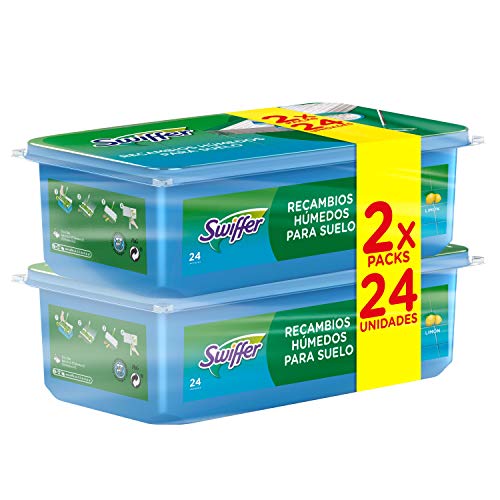 Swiffer - Recambios húmedos Mopa, 2x24 unidades