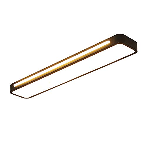 Szlight Tira De Lampara Techo Minimalista Moderna Pasillo Balcón Plafon Led Rectangular Luz De Techo Puerta De Entrada Luz De Entrada (78cm)