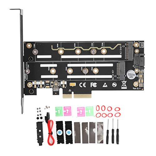 Tarjeta adaptadora, práctico Adaptador SSD Conveniente, Placa Base para computadora de Escritorio en casa