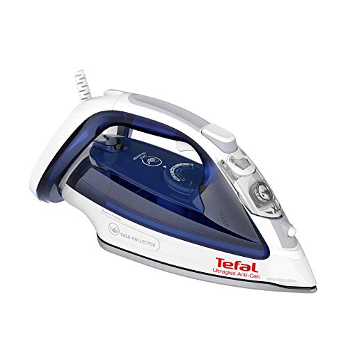 Tefal Ultragliss FV4997 2600 - Plancha de vapor, color azul