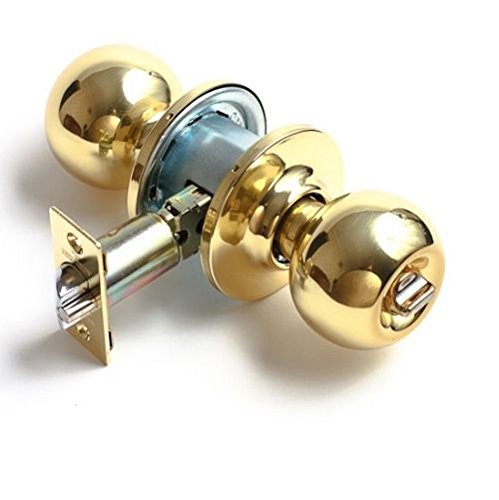 Tesa Assa Abloy 3903U0LP Juego De Pomos BOLA Para Puertas Latón PulidoFunción 03