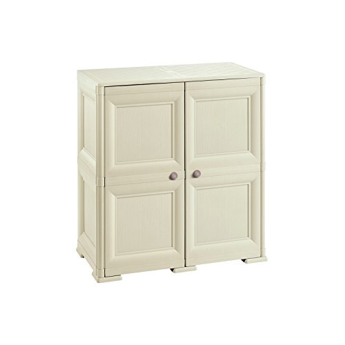 Tontarelli Angora Armario Omnimodus-2 Puerta de Madera Modelo, 4 módulos