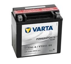 Varta Moto Powersports AGM-Batería, ytx 14-4 YTX14-BS-Batería de Moto