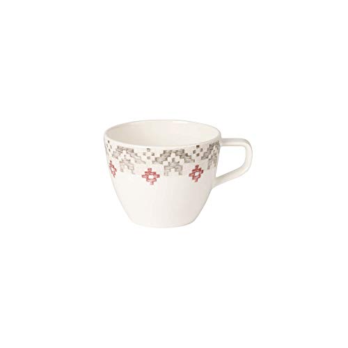 Villeroy & Boch Artesano Montagne Taza Café Sin Plato, Porcelain, Blanco