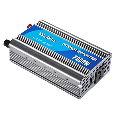 weikin Power Inverter 2000W inversor de energia DC 12V to AC 220V 230V 240V convertidor de Poder Utilizar Tanto en Coche como en casa