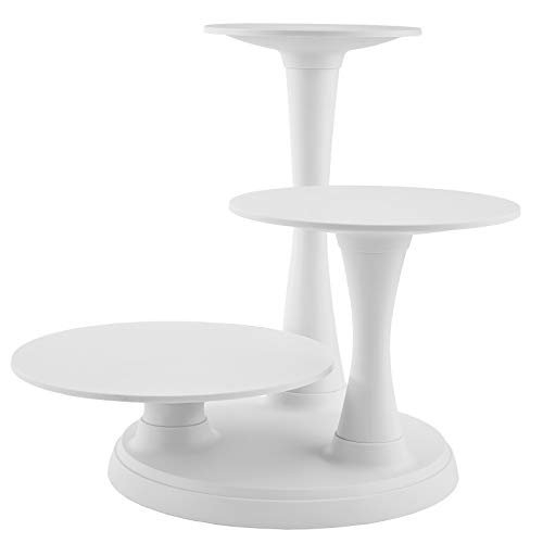 Wilton Soporte para Tartas, Multicolor, 16.48x40.48x38.73cm, 3 Unidades