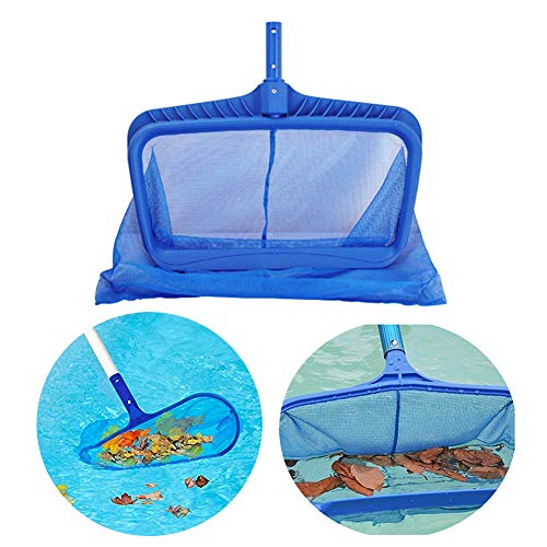 XHXMM Recogehojas para Piscinas, Pool Net Leaf Skimmer - Marco Robusto, para Piscinas Bañeras Fuente Pecera, Elimina Todos Los Escombros,C