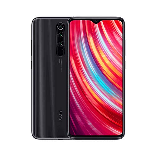 Xiaomi Redmi Note 8 Pro Smartphone,6GB RAM 128GB ROM Mobilephone,Pantalla Completa de 6.53",MTK Helio G90T Octa Core,4500mAh,Quad Cámara(64MP + 8MP + 2MP + 2MP) Versión Global (Gris)