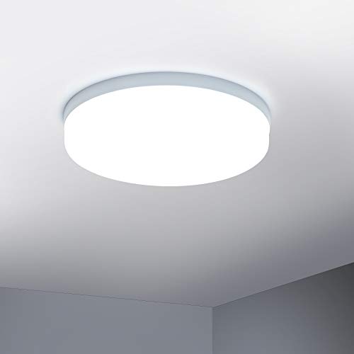 Yafido Plafon Led de Techo 36W Plafon Techo Led Cocina Luz Natural Redondo 4500K Luces LED Habitación Luz para Cocina, Sala de Estar, Dormitorio, Pasillo, Balcón,etc.