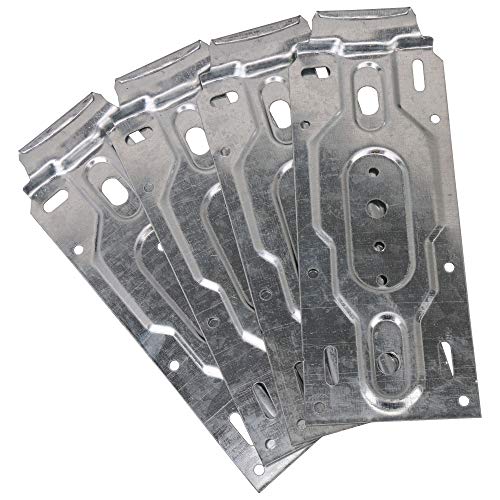 Yibuy 4 placas de repuesto para placa de aire acondicionado, 19,7 x 7,5 cm.