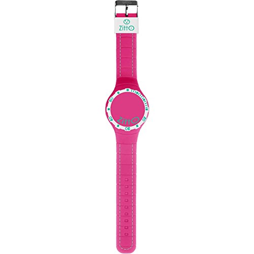 Zitto orologi - Orologio unisex digitale Zitto in silicone marrone anallergico