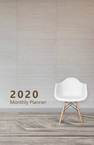 2020 Monthly Planner: Portable. Month on 2 pages followed by six Notes pages. Monthly layout Includes To-do section. 8.5"x 5.5". Fits in purse. (Half ... room furniture, chair. Soft matte cover).