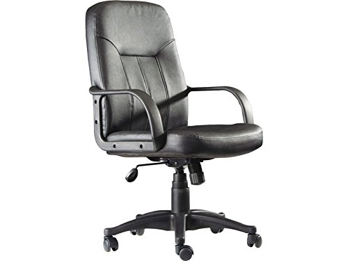 5 STAR 261SPNE - Sillón de dirección Dakar Negro Simil piel